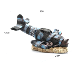 Decoration Aquarium Avion