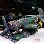 Decoration Aquarium Avion 2