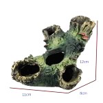 Decoration Aquarium Cachette