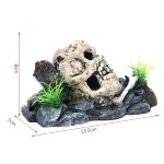 Decoration Aquarium Tete De Mort