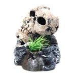 Decoration Aquarium Tete De Mort 3